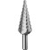 Drill step "bison" 29670-4-20-9_z01, 4-20 mm, 9 steps, trihedral shank