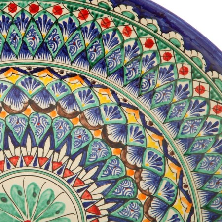 Lryagan Round Rishtan Ceramics, 41cm Mix-9