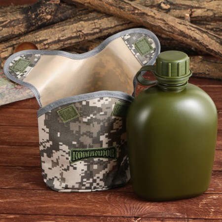 Flag "Commander", plastic 1 l, camouflage gray-3