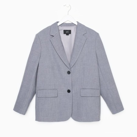 Women's jacket with a cut on the back of MIST size XS-S, color gray color-7