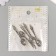 Souvenir wallet metal "openwork spoon" (A40840) 5x1 cm