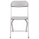 Folding Brabix "Golf CF-002", gray frame, gray plastic