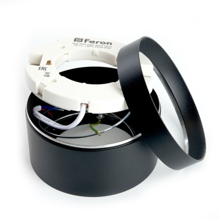 Ceiling light Feron HL370, IP20, GX70, 25 W, 115x115x70 mm, black color black-3