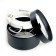 Ceiling light Feron HL370, IP20, GX70, 25 W, 115x115x70 mm, black color black