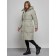 Coat insulated winter female, size 42, green color