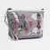 Lightning cosmetic bag, gray color