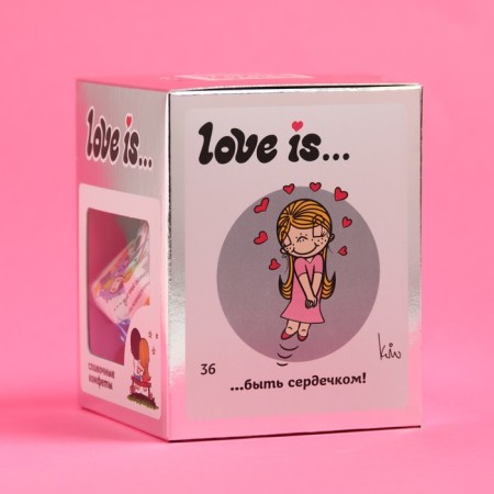 Chewing sweets Love IS "Silver", 105 g-4
