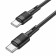Hoco X83, Type-C cable-Type-C, 60 W, 3 A, 1 m, data transfer, PVC, black