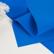Foamiran matte 60x70 cm, 1 mm, blue