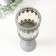 Summary metal per 1 candle d = 10 cm "Morten" gray 11x11x36.5 cm