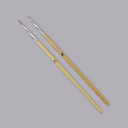 A set of hands for nail design, 2 pcs, 18 cm, beige color-1