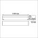 Light LED LED NovOCH. BITS, 50W, LED, 58x1500x54 mm, black color