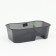 Snowstep for turtles, 40 x 24.5 x 13 cm, black