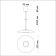 Over lamp, 18W Led, 4000k, 960lm, black/gold color