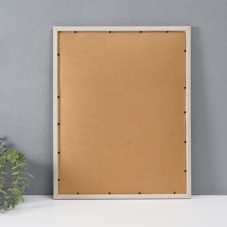Photo frame plastic in 8 photos 9x13 cm "Craft" with clothespins 50x40x1.2 cm-1