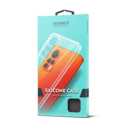 Borasco Mate case for Xiaomi Redmi A3, silicone, matte, transparent-6