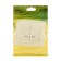 Luazon Lighting "Antei" switch, 10 A, 2 keys, hidden, backlight, beige