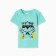 T -shirt for a boy, menthol color, height 80 cm