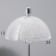 Hand lamp with lampshade Risalux "Malawi" Modern, E14, 40 W, Chrome, 24 × 24 × 49.5 cm