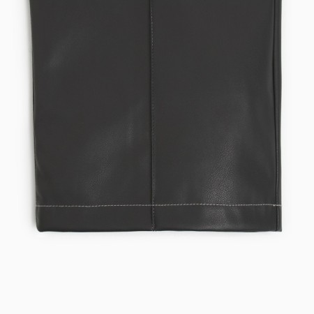 Women's pants (eco -leather) minku: Eco leather graphite color, size 50-10