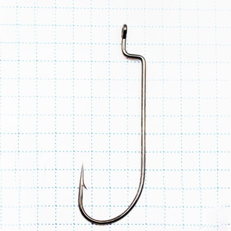 The hook KOI O’Haughnessy Worm, size 40 Int, BN color, offset 10 pcs.