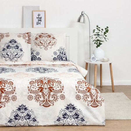 Bed linen saving and 1.5 joint venture "Palermo" 147x215cm, 150x215cm, 70x70cm-2 pcs, polysatin, 80g/m²-2