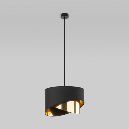 Suspended lamp TK Lighting Grant Black 4823, E27, 1x40W, 380x380 mm, black color black