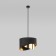 Suspended lamp TK Lighting Grant Black 4823, E27, 1x40W, 380x380 mm, black color black