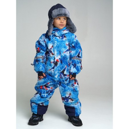 Hat earflap for a boy, size 52-3