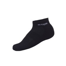 Socks short multiport atemi, black color, ASSK-004ss23-BLK, size 41-43