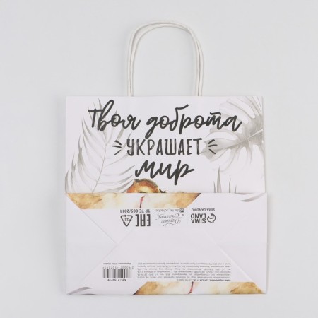 Gift package, packaging, "Kindness", 22 x 22 x 11 cm-3