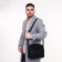 Male bag, black color
