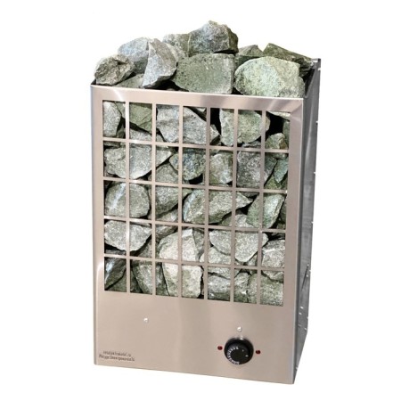 Electric bundle for the Athena Plus sauna, 6 kW, electric tap, stainless steel, without stones