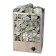 Electric bundle for the Athena Plus sauna, 6 kW, electric tap, stainless steel, without stones