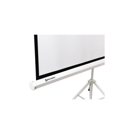 Production screen 200 x 200 cm, Brauberg tripod, matte, on a tripod-2