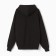 Male sweatshirt was laid down, black color, size 48 (m)