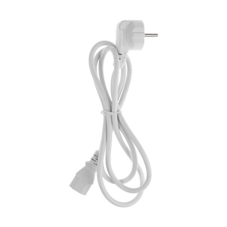 Power cable Luazon KDGN-005, SCHUKO-C13, 10 A, 1.5 m, 3 residential, white-3