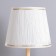 Table lamp "Louise" 1x40W E27 1x5W LED black/smoky 25x25x43cm