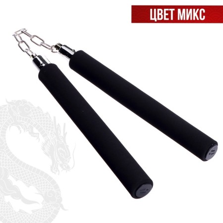 Children's weapon "Nunchaki", color mix-6