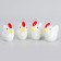 Miniature Puppet "Kurochka", set 4 pcs., Size 1 pc. - 1.1 × 2.1 × 2.5 cm
