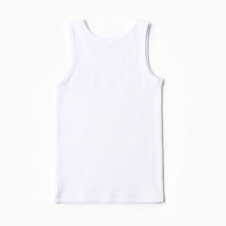 T -shirt for boys, white color, height 110 cm-2