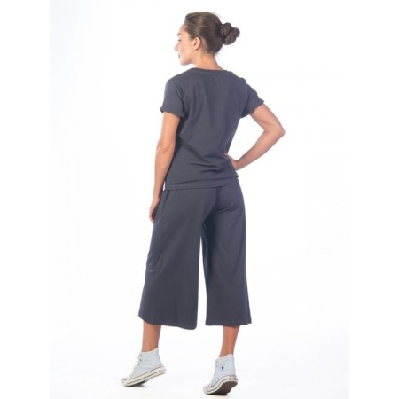 Female costume, size 50, gray color-3