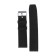 Solomon watch strap, 22 mm, l-20.5 cm, silicone, black