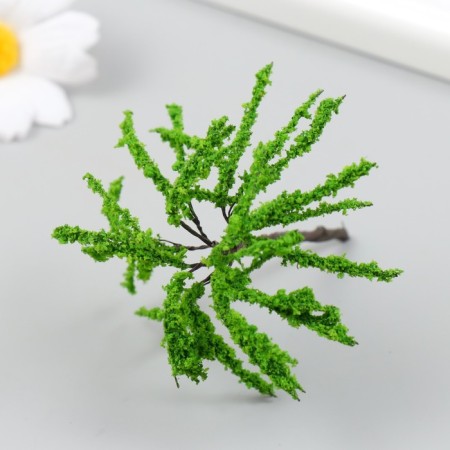 Artificial plant for creativity plastic "Iva" 3x6 cm-1