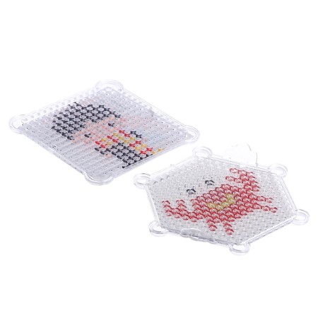 Aquamosaic "Make a keychain", 2 basics, 24 stencils, 2400 balls-14