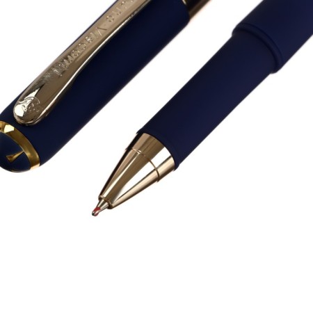 Ballic handle, 0.5 mm, Bruno visconti monaco, blue rod, dark blue body, in case-3