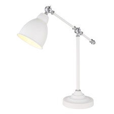 Braccio table lamp, 1x60W E27, white color