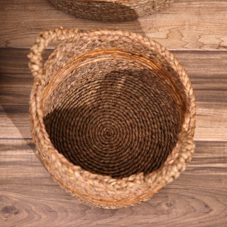 Wicker baskets (set 4 pcs) 50.45.40 and 35 cm-6