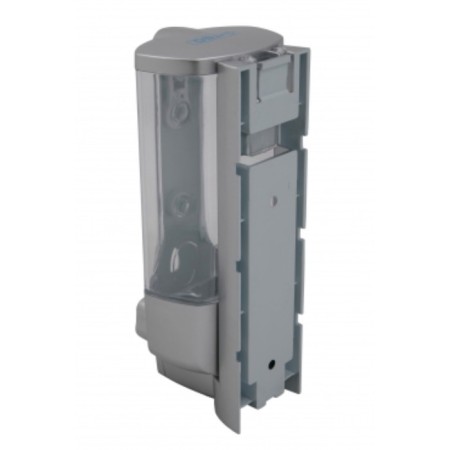 Liquid soap dispenser 8619, 0.38 l, plastic, chrome-4