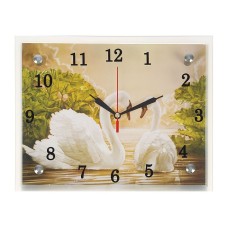 Carty clock is wall-mounted, interior 